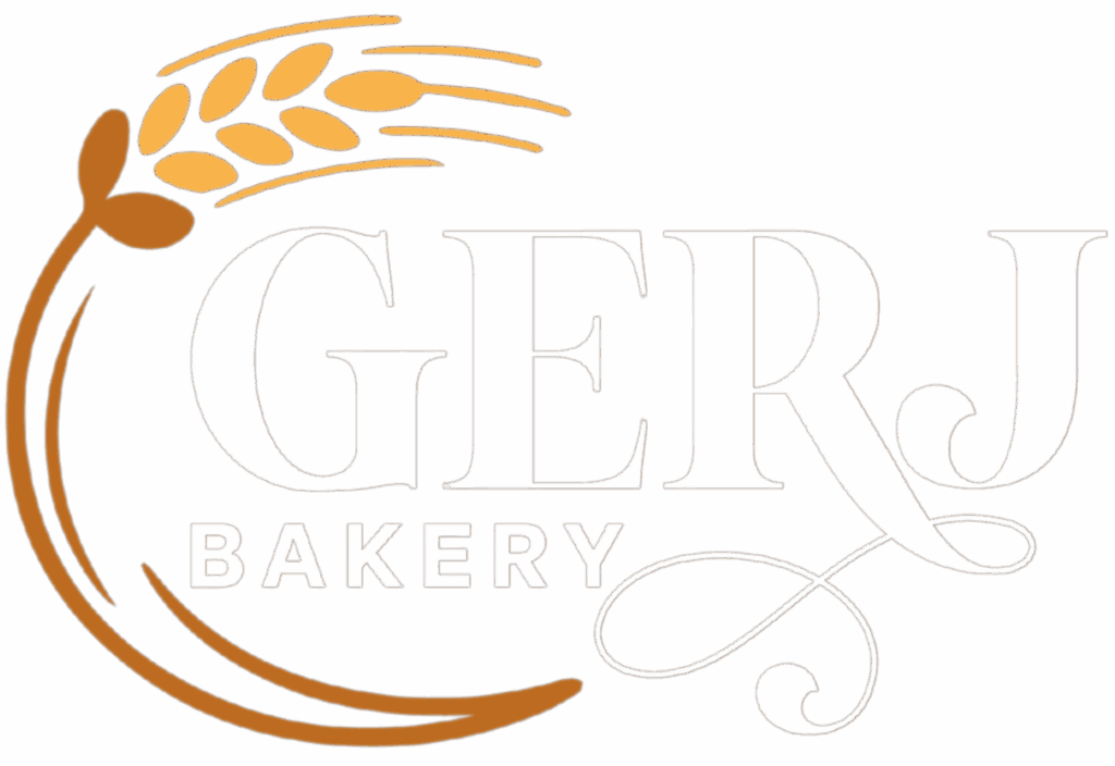 GERJ Bakery Logo White